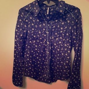 Free People button down